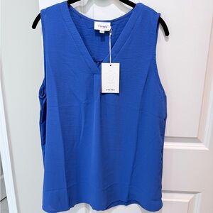 ANDREE BY UNIT Royal Blue Tank Top